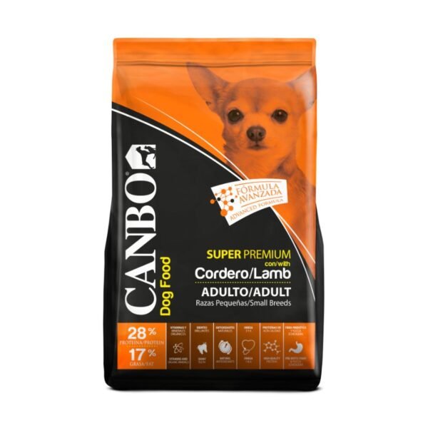 canbo super premium cordero razas pequeñas