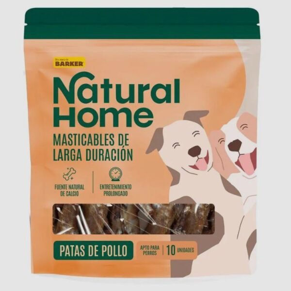 treats masticables barker de larga duración patas de pollo