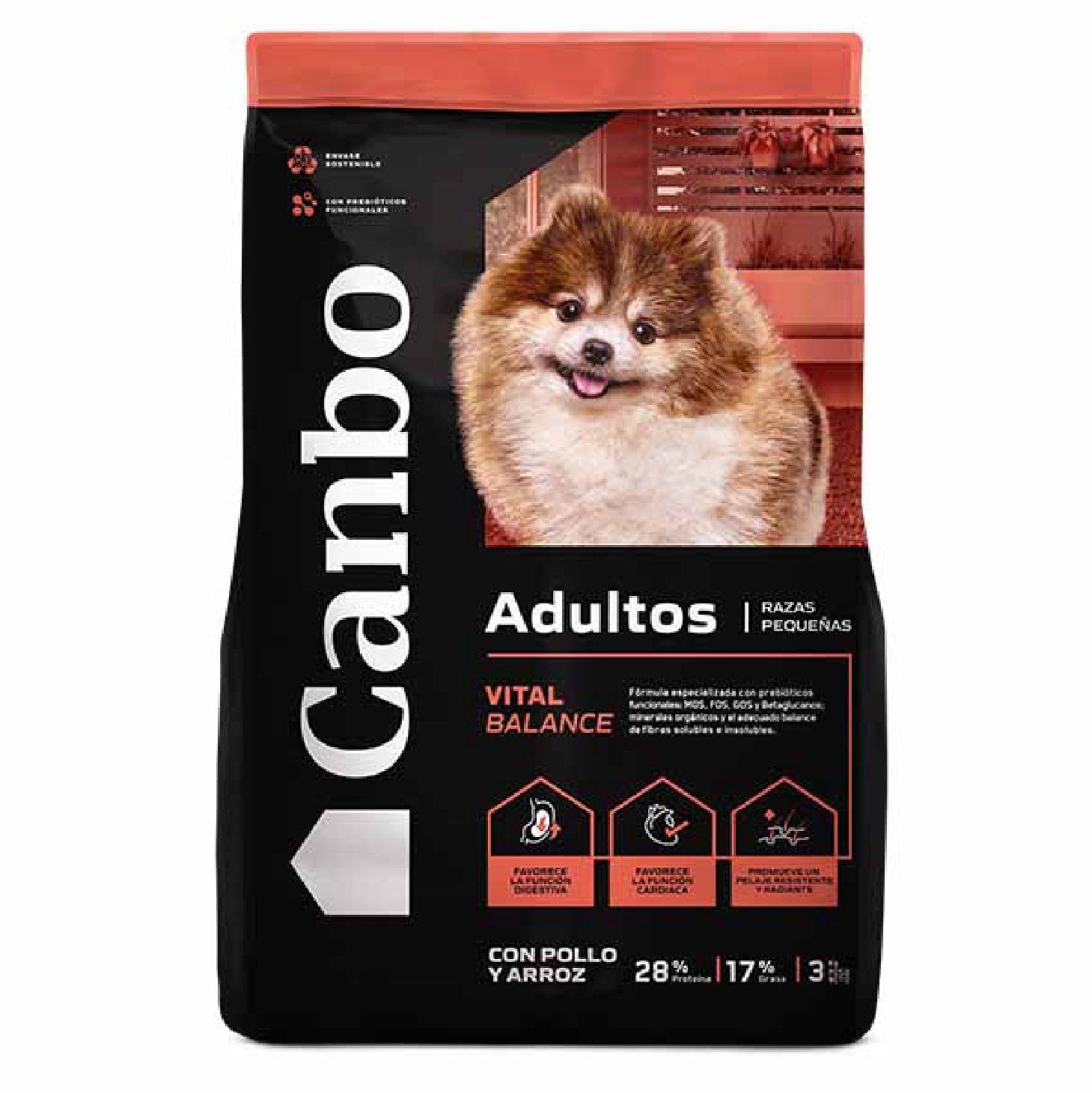 canbo con pollo y arroz 7kg adultos canbo con pollo y arroz 7kg adultos
